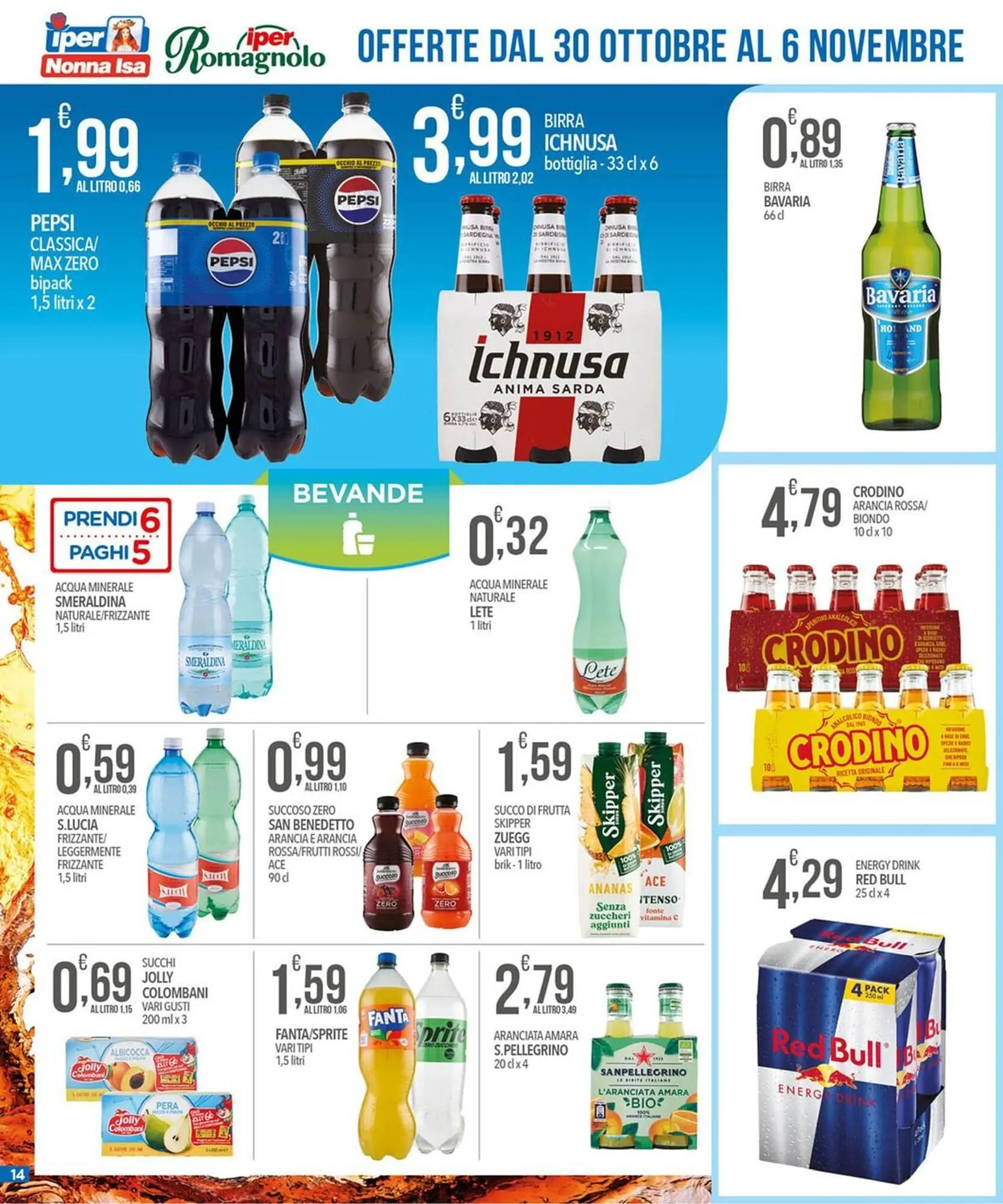 Volantino Iper Nonna Isa da 30 ottobre a 6 novembre di 2025 - Pagina del volantino 14