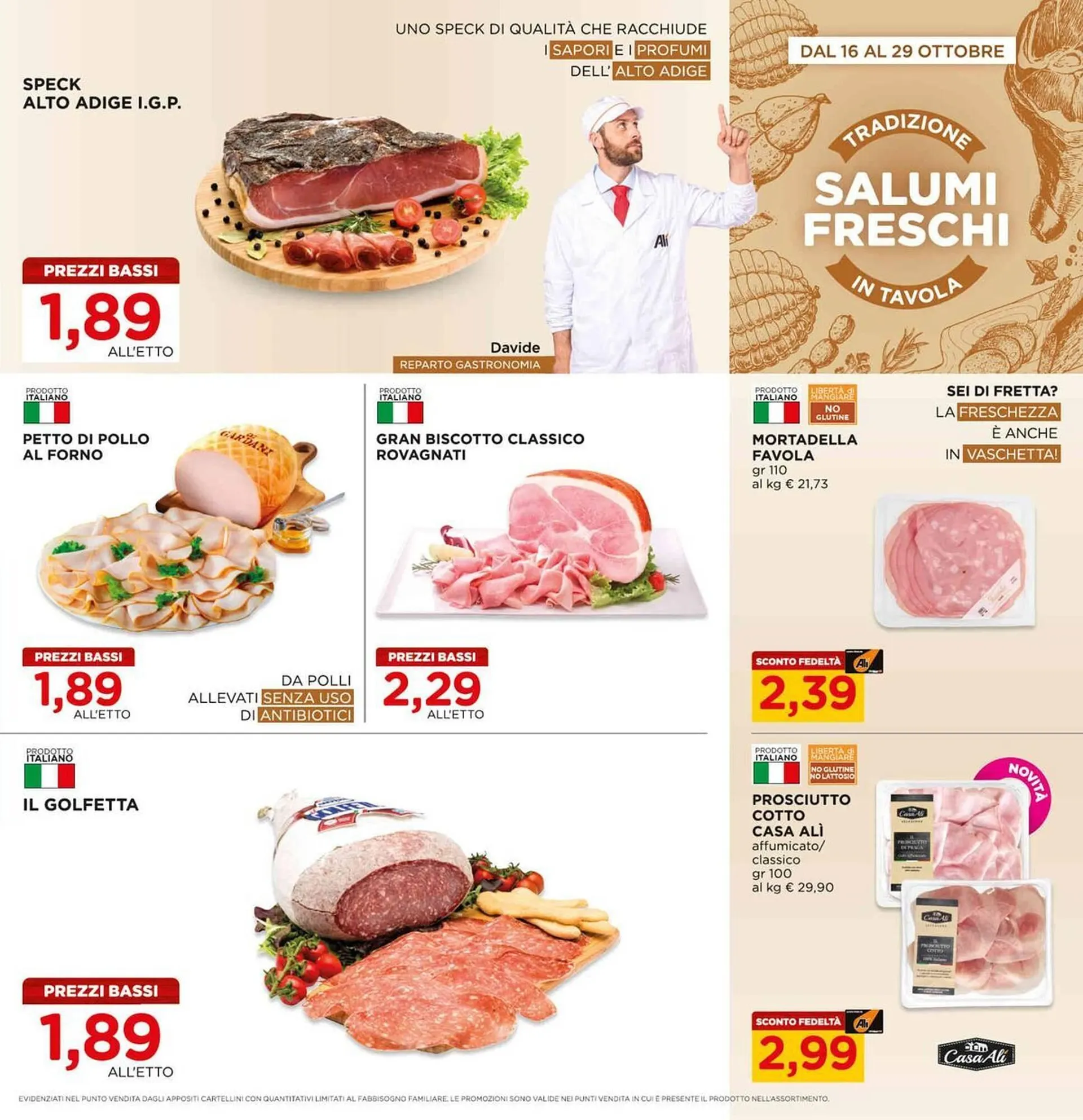 Volantino Alì Supermercati da 16 ottobre a 29 ottobre di 2025 - Pagina del volantino 9