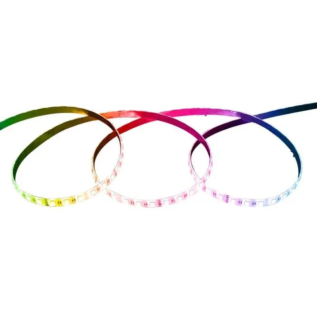 Ledkia Bobina 5m Striscia LED 24V RGBW SMD 60LED/m 12W/m Larga 12mm IP65 Taglio 10cm RGBW