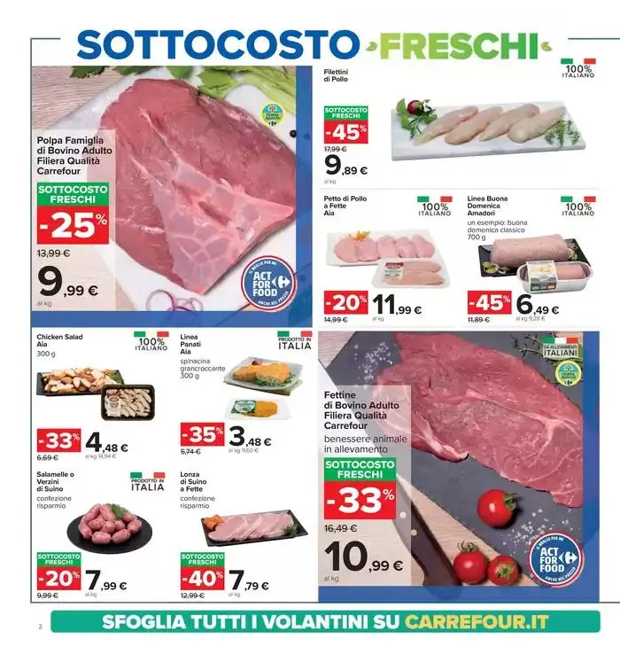 Sottocosto freschi da 24 ottobre a 7 novembre di 2024 - Pagina del volantino 2