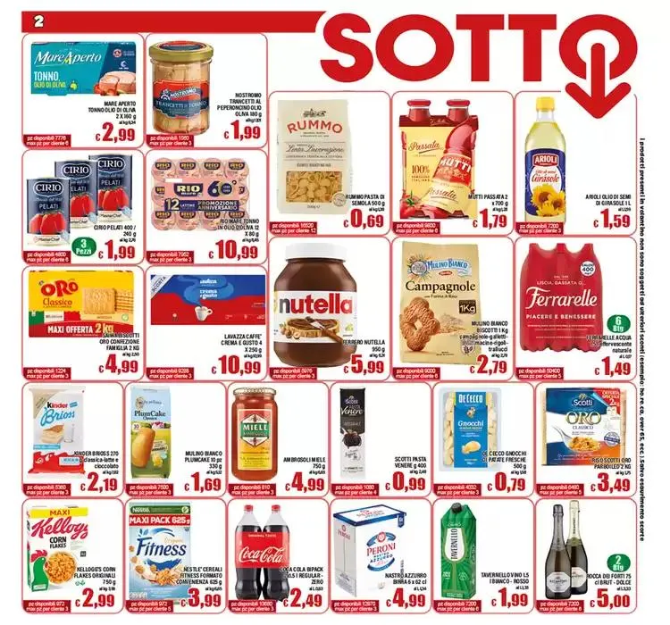 Sottocosto da 1 aprile a 10 aprile di 2025 - Pagina del volantino 2