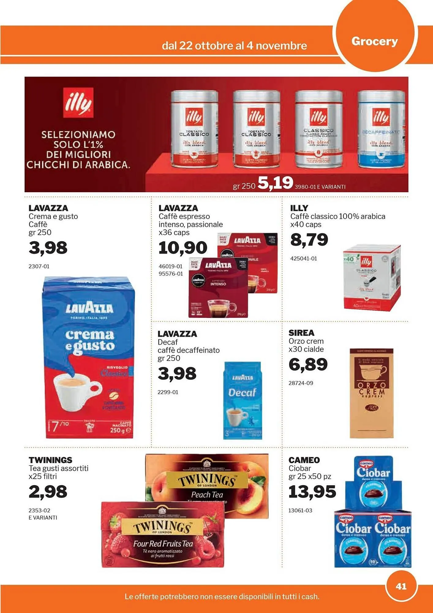 Volantino GrosMarket da 22 ottobre a 4 novembre di 2025 - Pagina del volantino 41