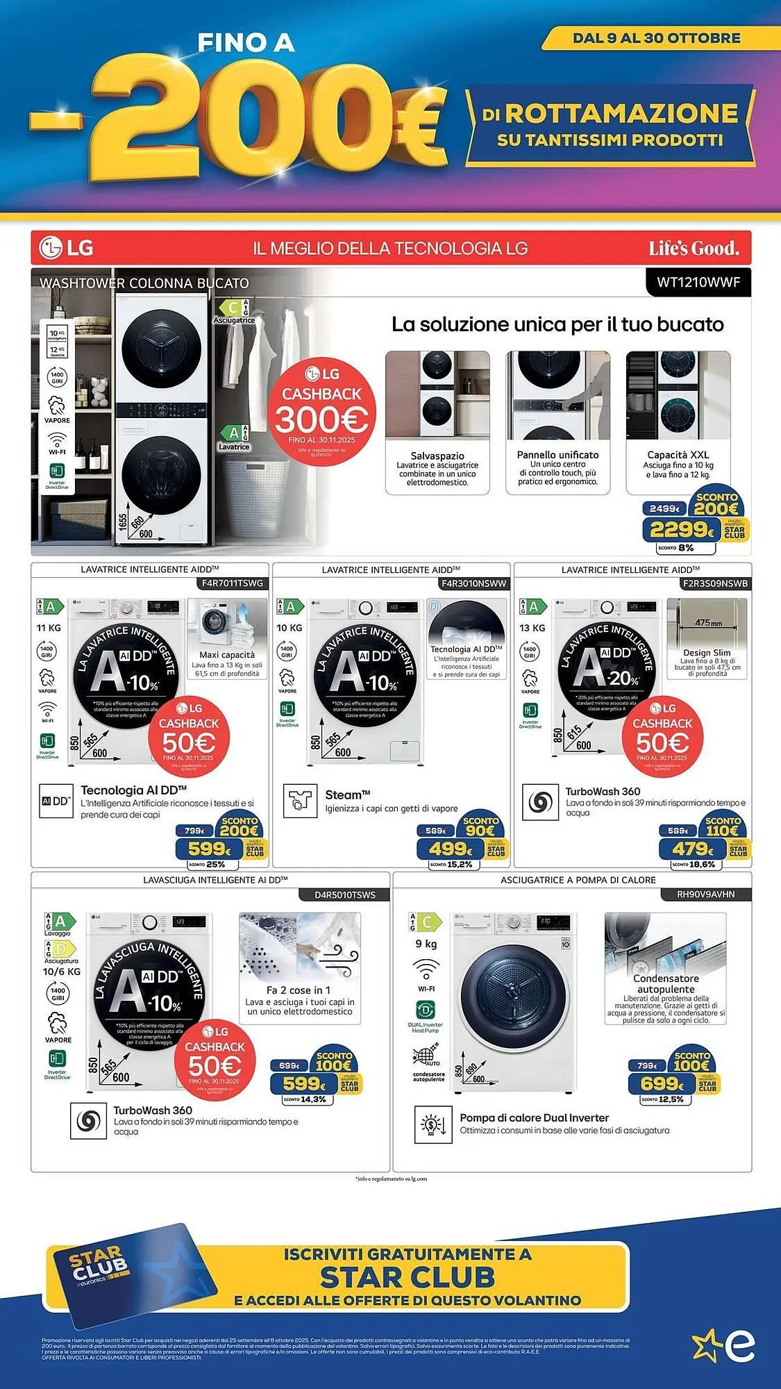 Volantino Euronics da 13 ottobre a 30 ottobre di 2025 - Pagina del volantino 10