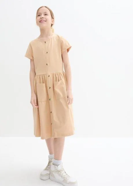 Abito di jersey in cotone biologico