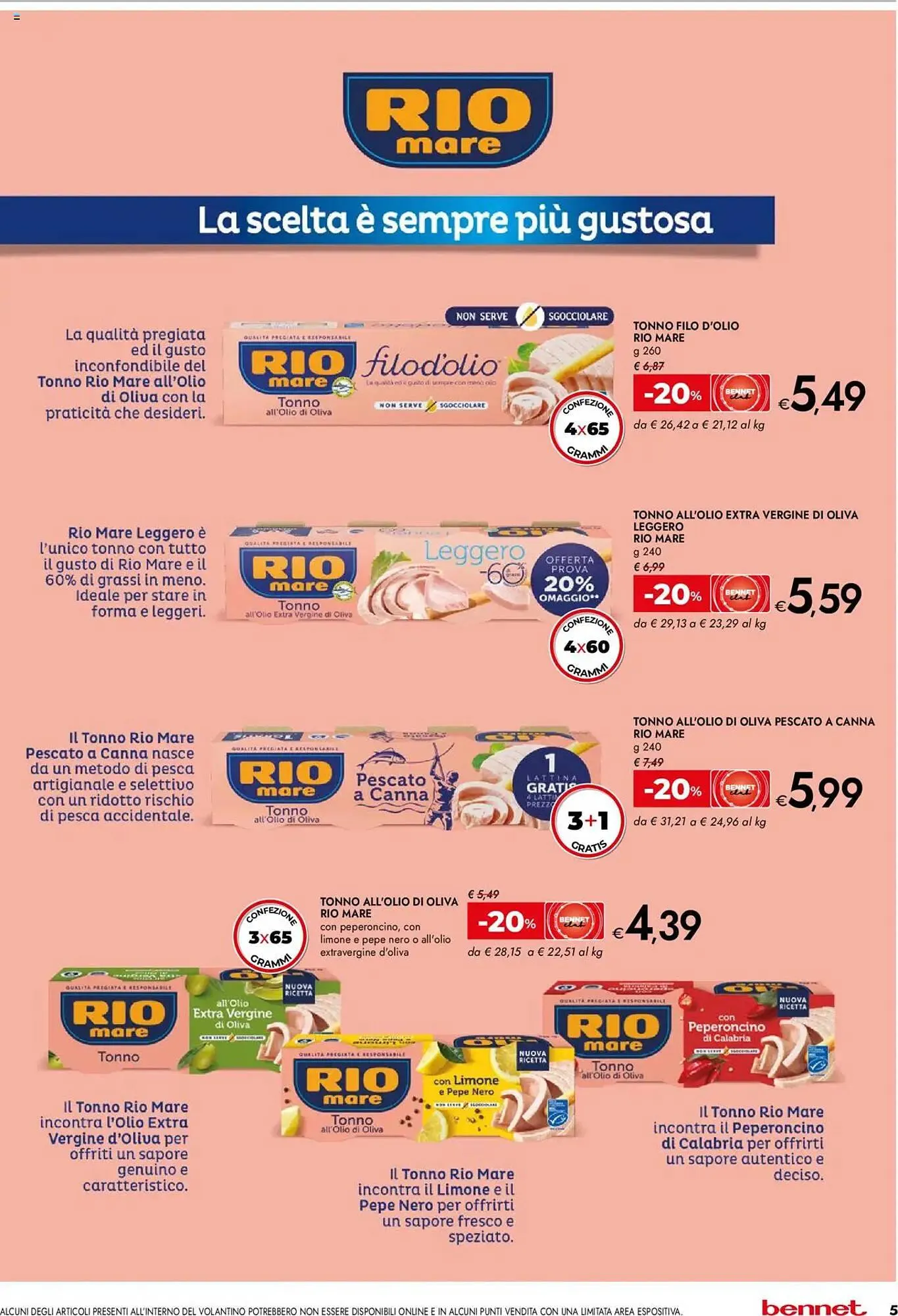 Volantino Bennet da 3 luglio a 13 luglio di 2025 - Pagina del volantino 5