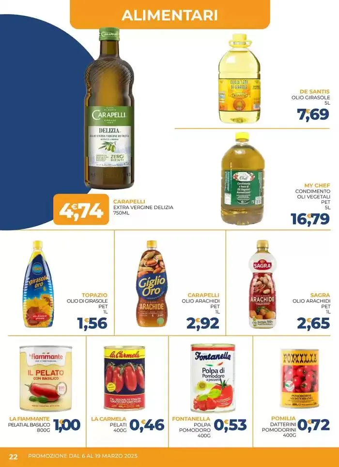 Promozione dal 6 al 19 marzo da 6 marzo a 19 marzo di 2025 - Pagina del volantino 22