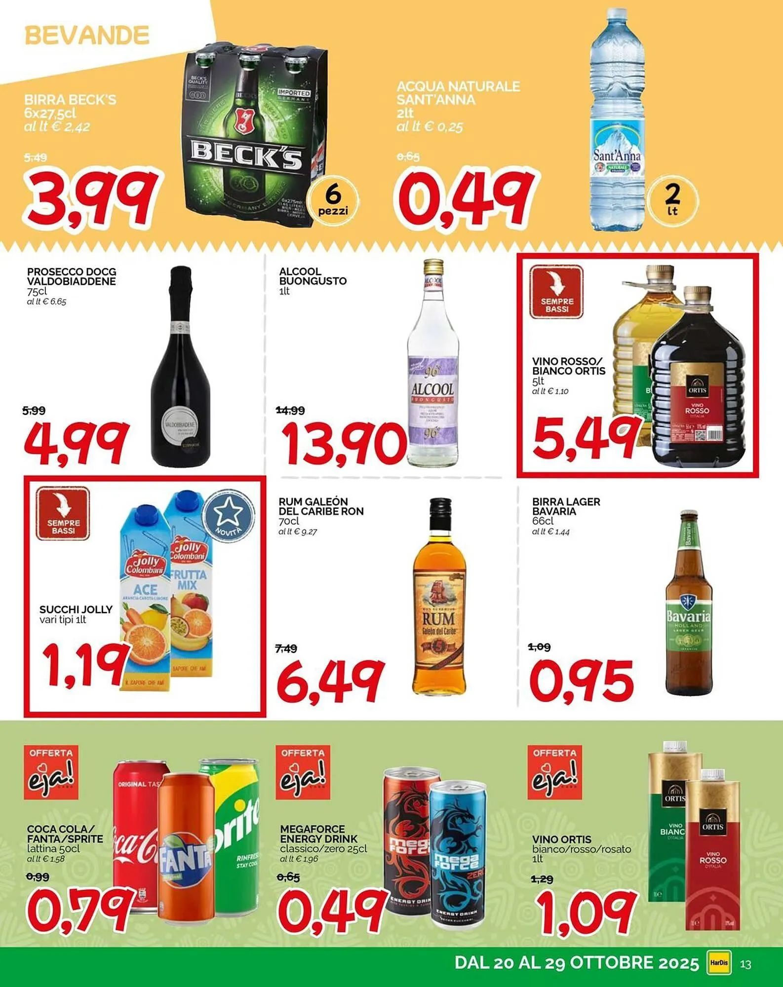 Volantino Hardis da 20 ottobre a 29 ottobre di 2025 - Pagina del volantino 13