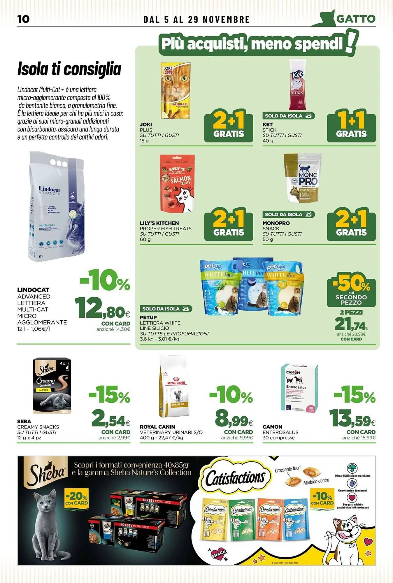 Volantino L´Isola dei Tesori da 5 novembre a 29 novembre di 2025 - Pagina del volantino 10