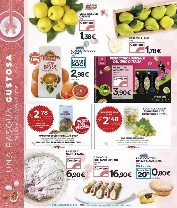 40 prodotti al 40% di sconto da 10 aprile a 21 aprile di 2025 - Pagina del volantino 10