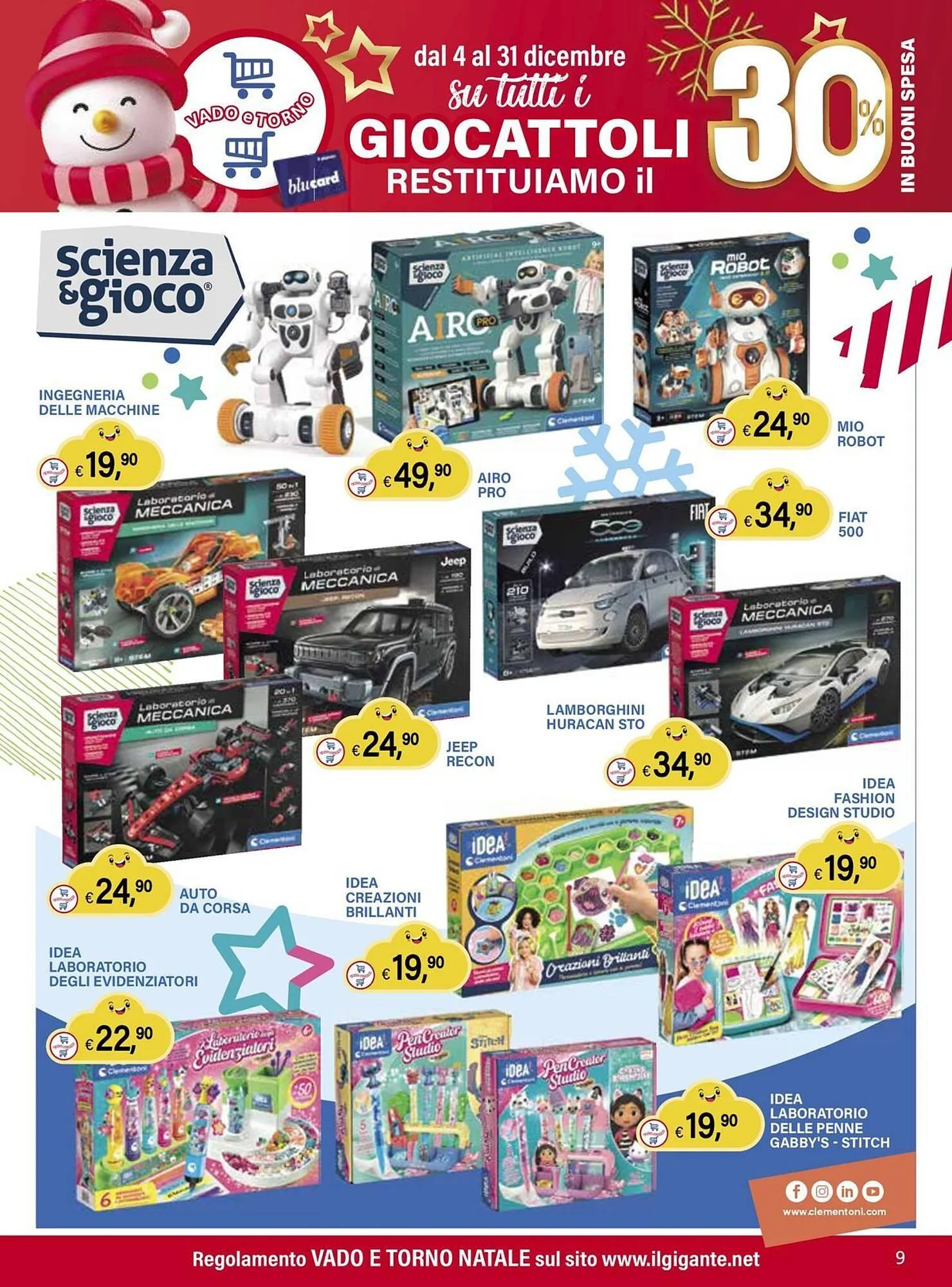 Volantino Il Gigante da 4 dicembre a 31 dicembre di 2025 - Pagina del volantino 9