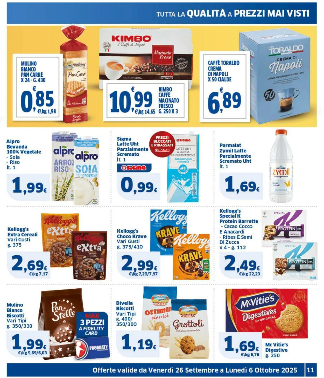 Sigma - Roma Volantino attuale da 26 settembre a 6 ottobre di 2025 - Pagina del volantino 11