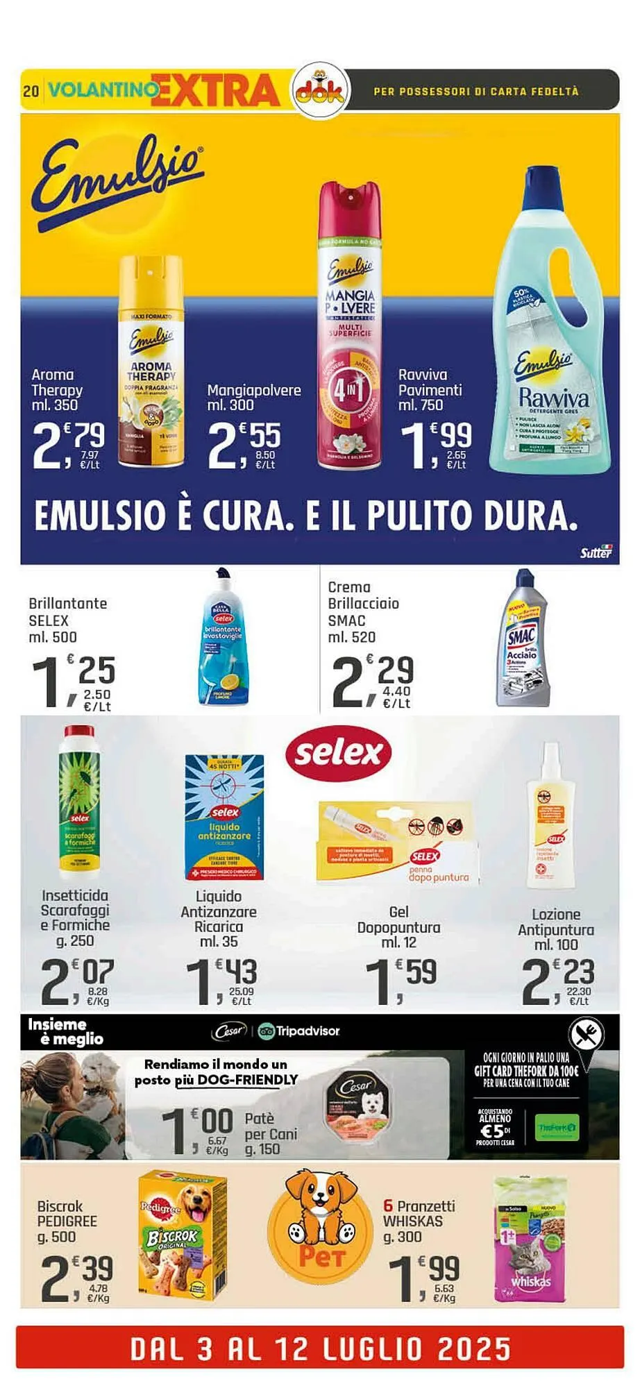 Volantino Supermercati Dok da 3 luglio a 12 luglio di 2025 - Pagina del volantino 20