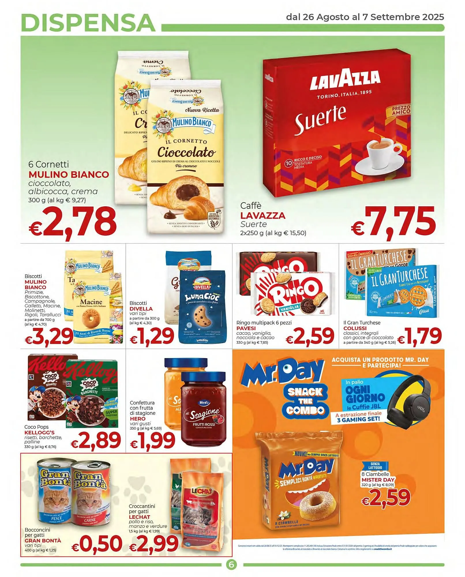 Volantino Supermercati Nonna Isa da 26 agosto a 7 settembre di 2025 - Pagina del volantino 6