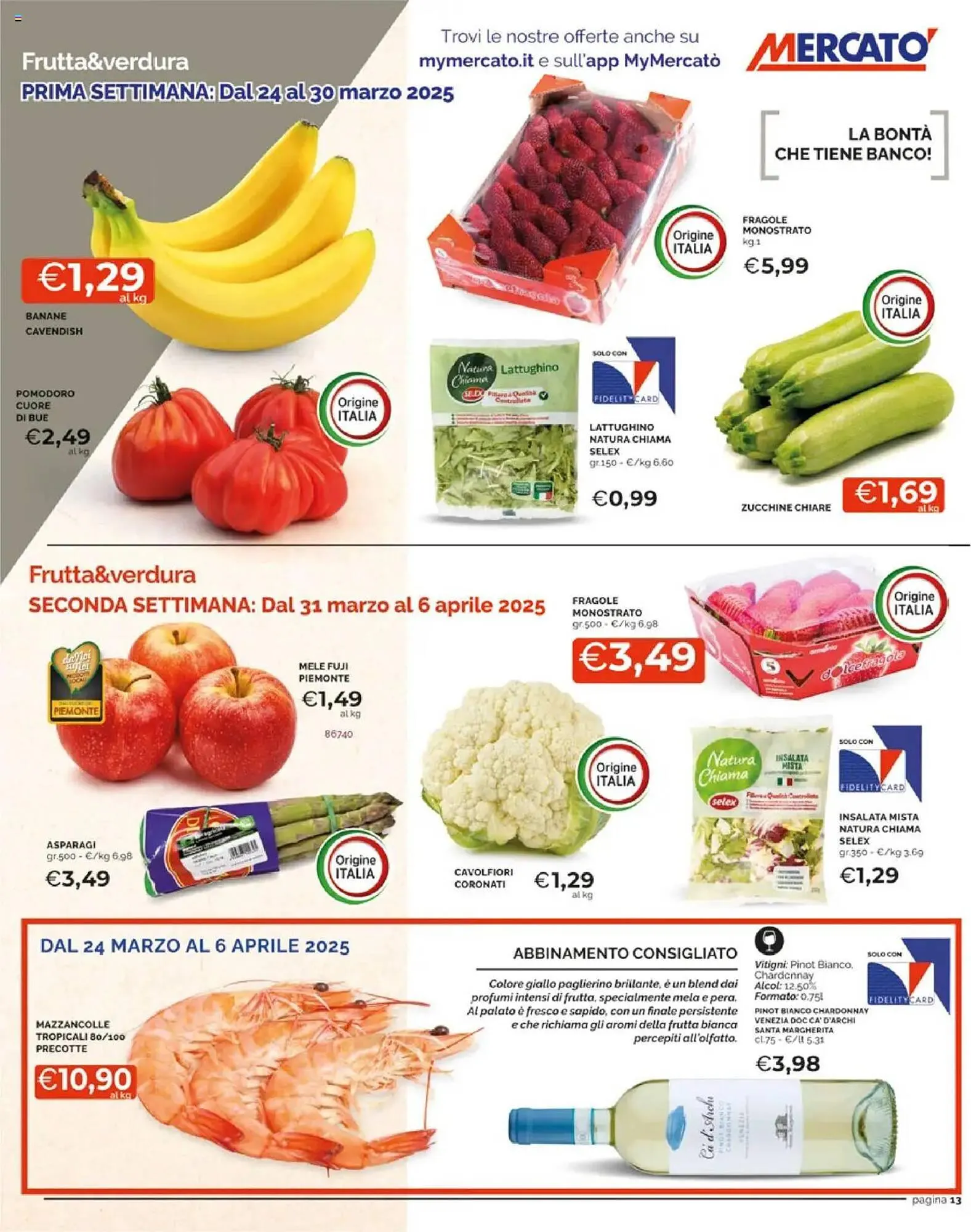 Volantino Mercatò da 24 marzo a 6 aprile di 2025 - Pagina del volantino 13