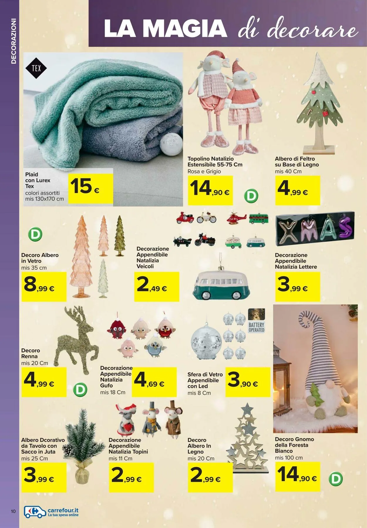 Carrefour Volantino attuale da 3 novembre a 24 dicembre di 2025 - Pagina del volantino 10