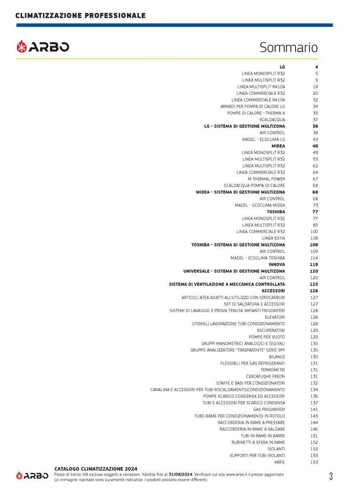 Catalogo climatizzazione 2024 da 17 maggio a 31 dicembre di 2024 - Pagina del volantino 3