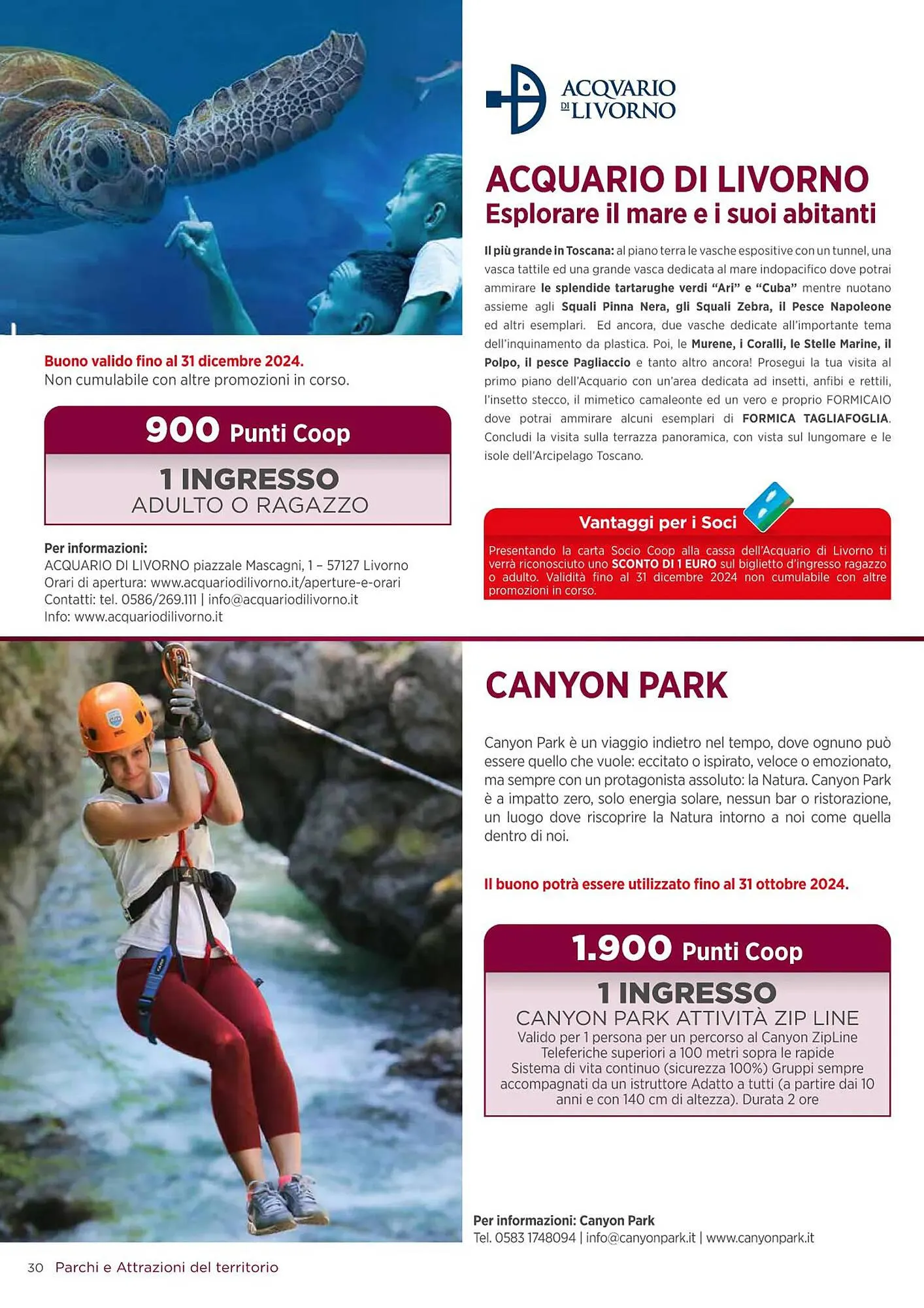 Volantino Unicoop da 5 marzo a 30 settembre di 2024 - Pagina del volantino 30