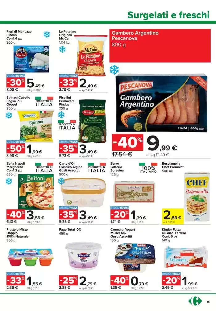 Sconti di pasqua da 3 aprile a 21 aprile di 2025 - Pagina del volantino 15