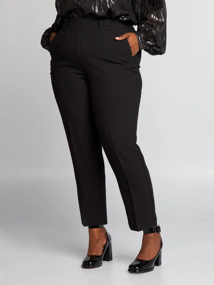 Pantaloni a sigaretta - nero