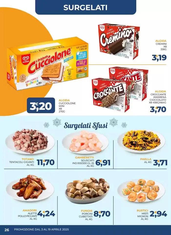 Promozione dal 3 al 19 aprile da 3 aprile a 19 aprile di 2025 - Pagina del volantino 26