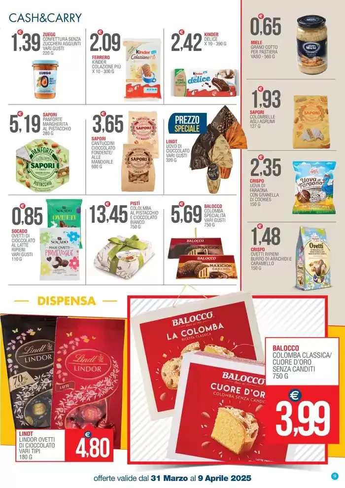 Sorprendente convenienza! da 31 marzo a 9 aprile di 2025 - Pagina del volantino 9
