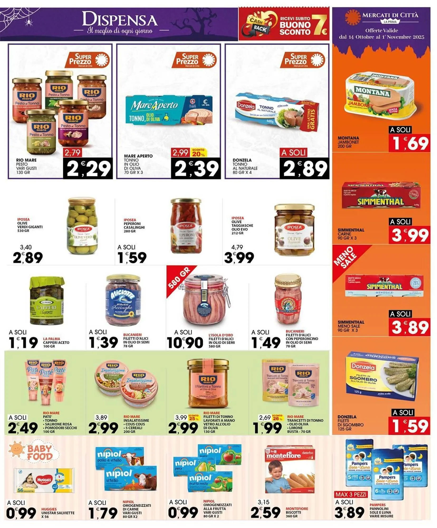 Volantino Mercati di Città La Prima da 13 ottobre a 1 novembre di 2025 - Pagina del volantino 21