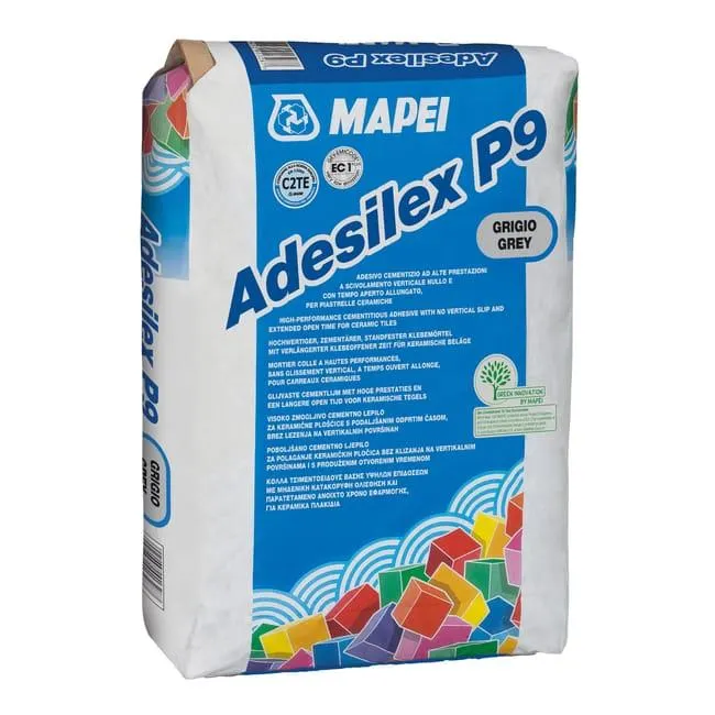 Colla in polvere Adesilex P9 MAPEI 25 kg grigio C2TE