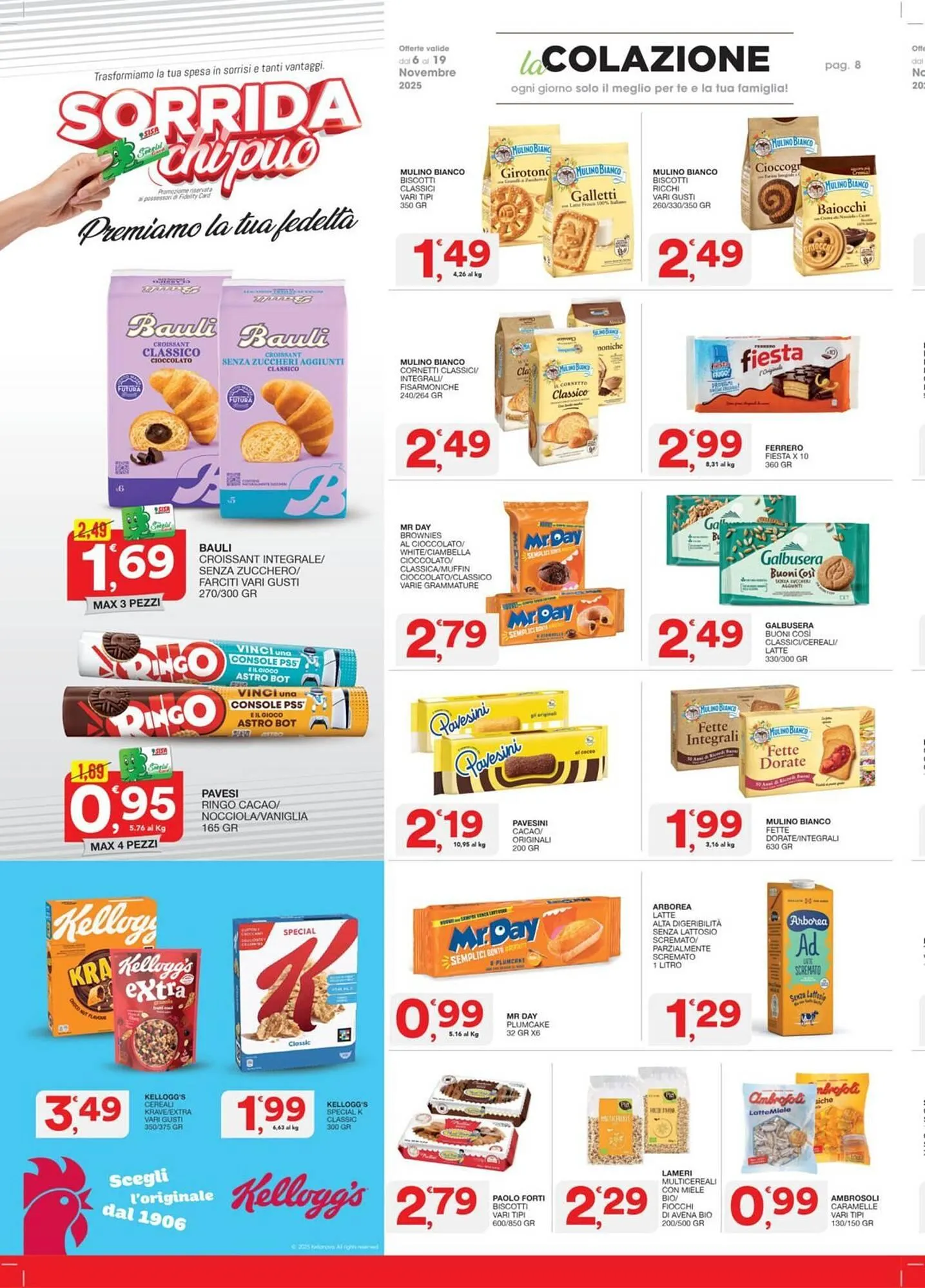 Volantino Sisa da 6 novembre a 19 novembre di 2025 - Pagina del volantino 8