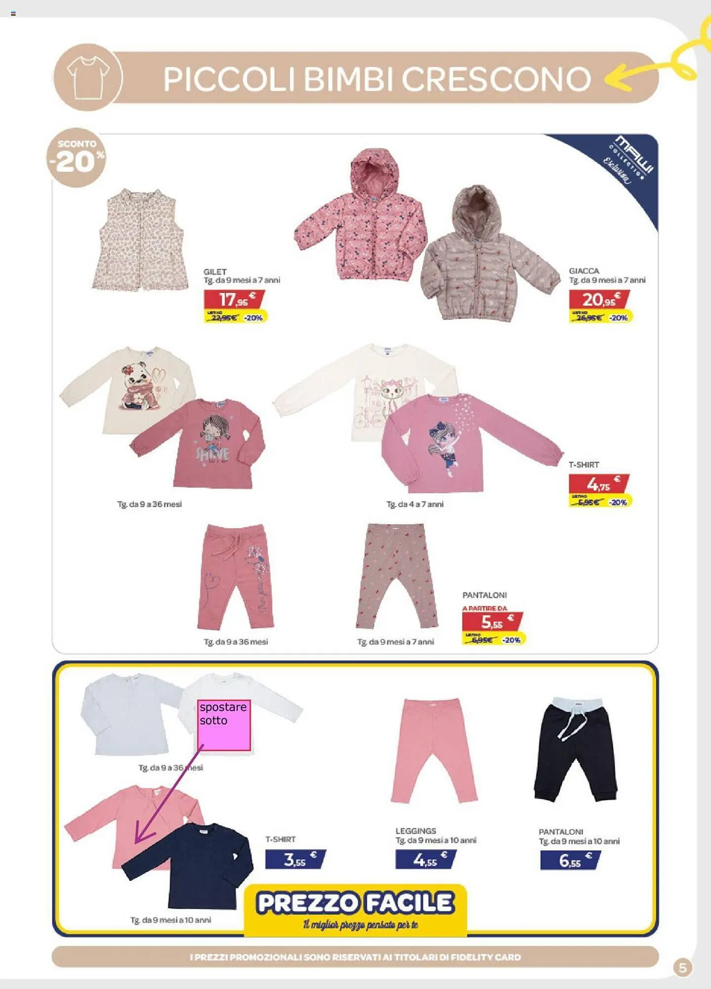 Volantino Bimbo Store da 31 agosto a 27 settembre di 2023 - Pagina del volantino 5