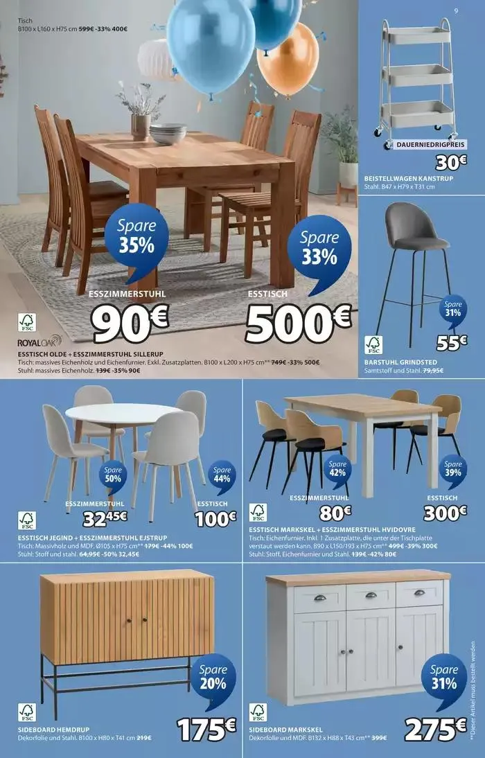 Wir feiern Geburtstag 46 Jahre! da 20 marzo a 30 aprile di 2025 - Pagina del volantino 9