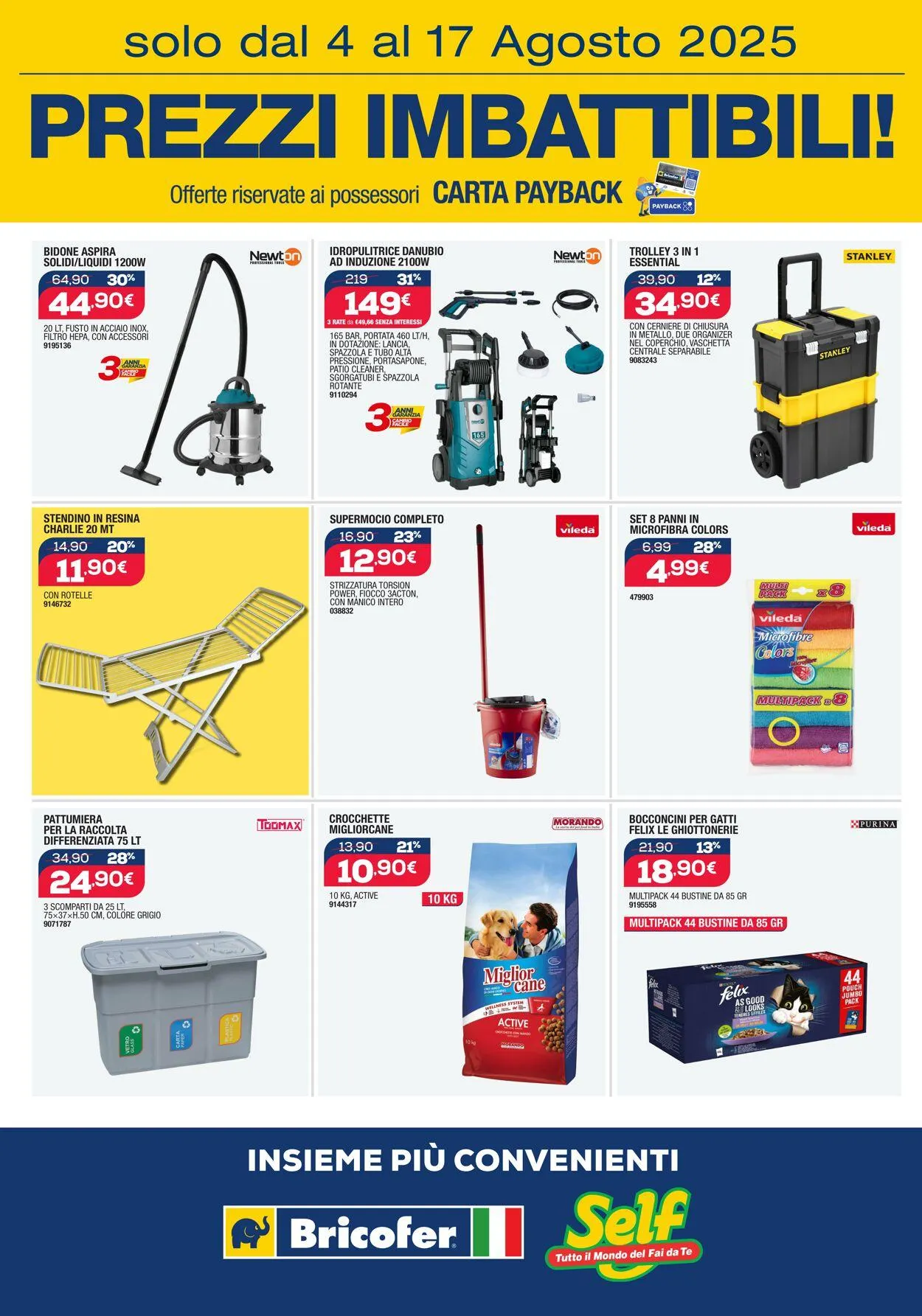 Self Volantino attuale da 4 agosto a 17 agosto di 2025 - Pagina del volantino 6