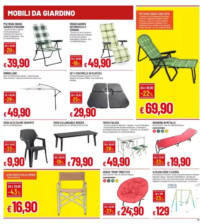 Grandi sconti grandi formati da 5 maggio a 14 maggio di 2025 - Pagina del volantino 25