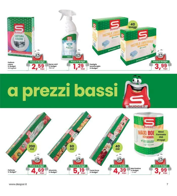 Più S-Budget, più ri-SPARmi! da 19 settembre a 16 ottobre di 2024 - Pagina del volantino 7
