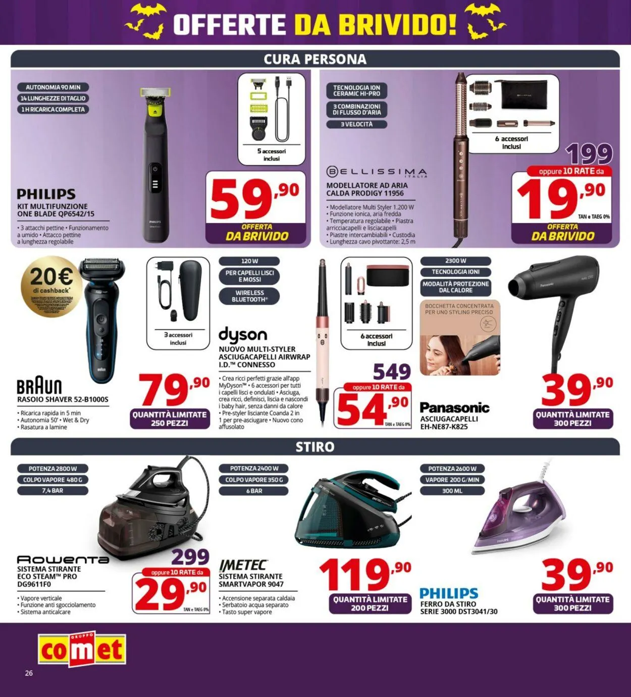 Comet Volantino attuale da 24 ottobre a 30 ottobre di 2025 - Pagina del volantino 26