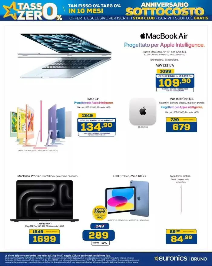 Anniversario sottocosto da 23 aprile a 7 maggio di 2025 - Pagina del volantino 32