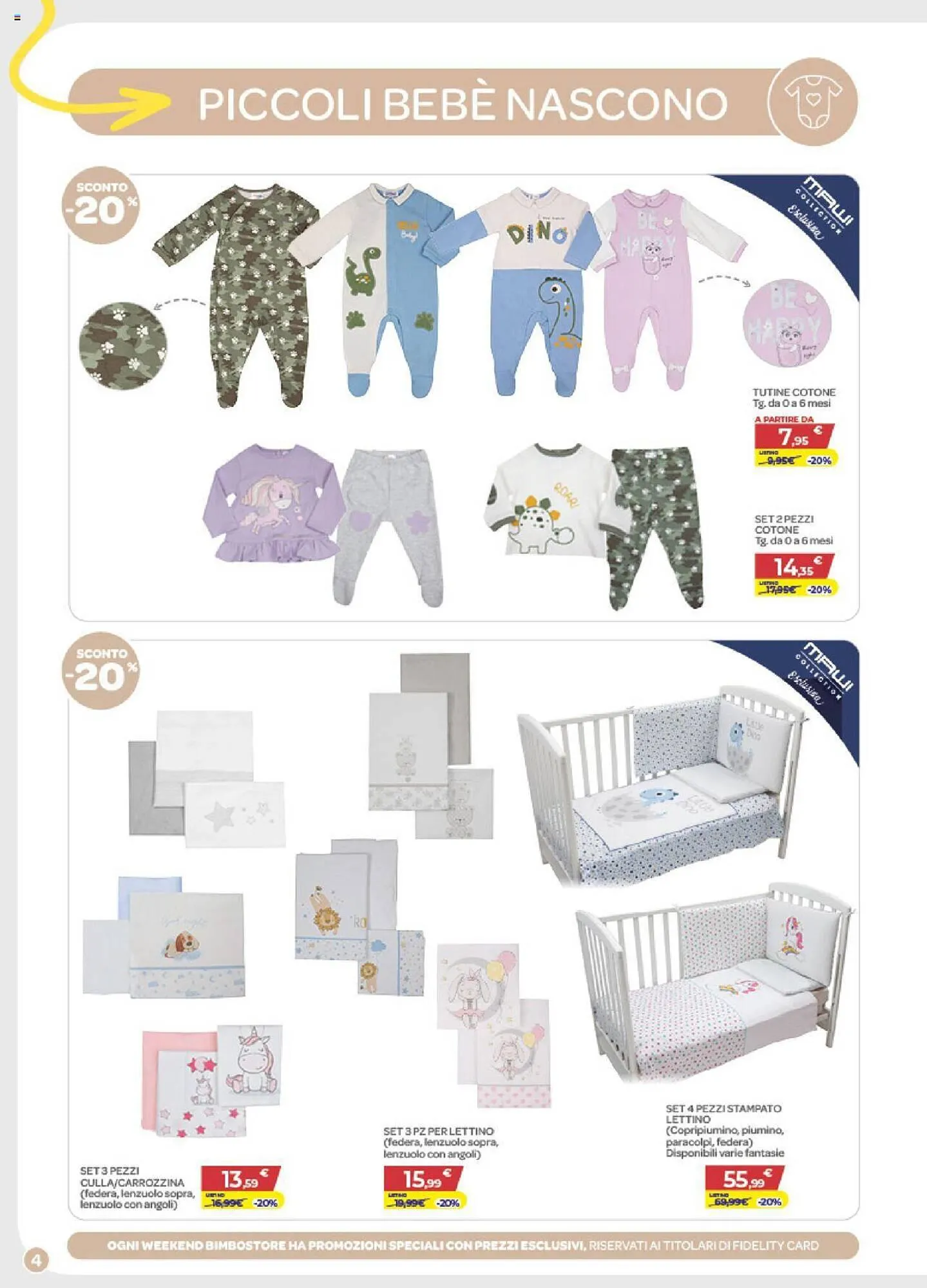 Volantino Bimbo Store da 31 agosto a 27 settembre di 2023 - Pagina del volantino 4