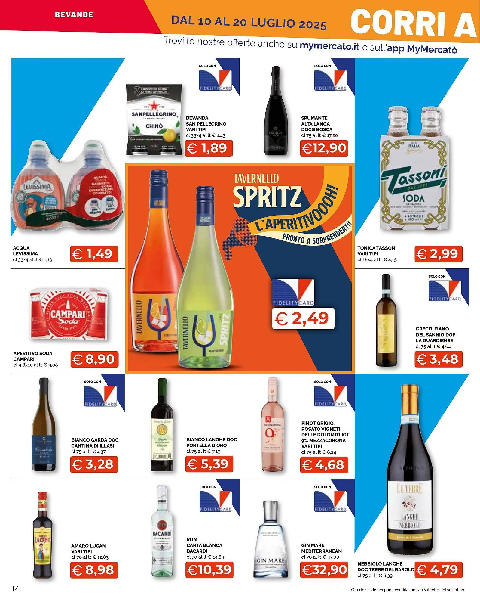 Volantino Mercatò Big da 10 luglio a 20 luglio di 2025 - Pagina del volantino 14
