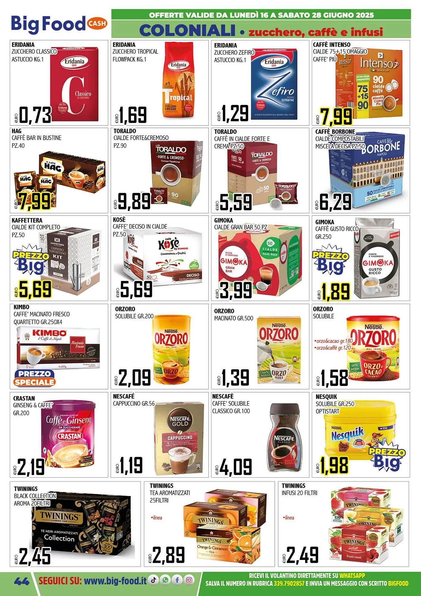 Volantino Big Food da 16 giugno a 28 giugno di 2025 - Pagina del volantino 36