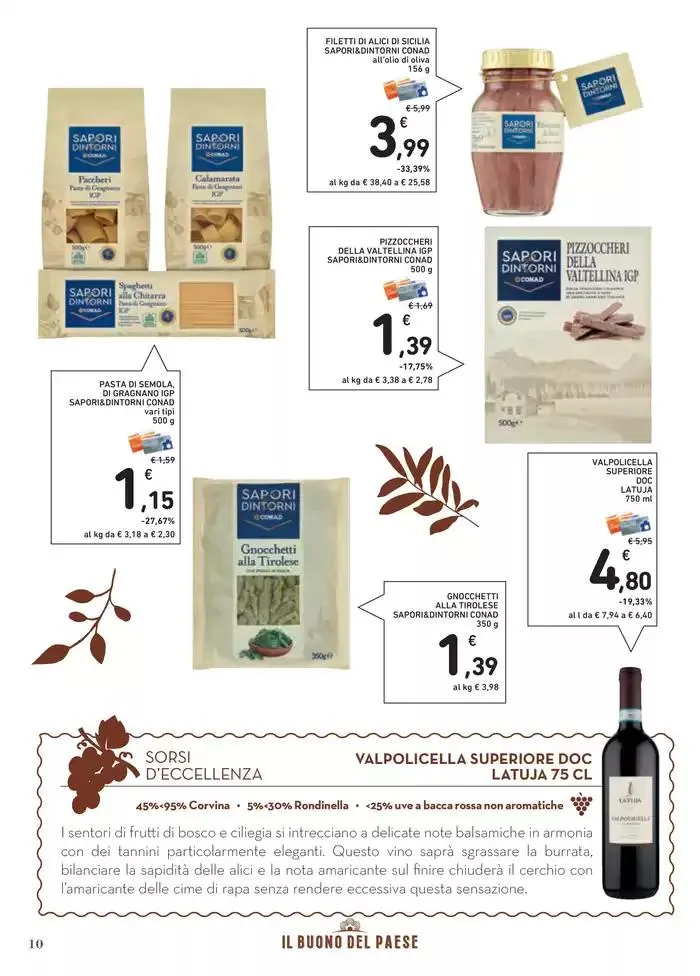  Il Buono del Paese da 30 gennaio a 22 febbraio di 2025 - Pagina del volantino 10