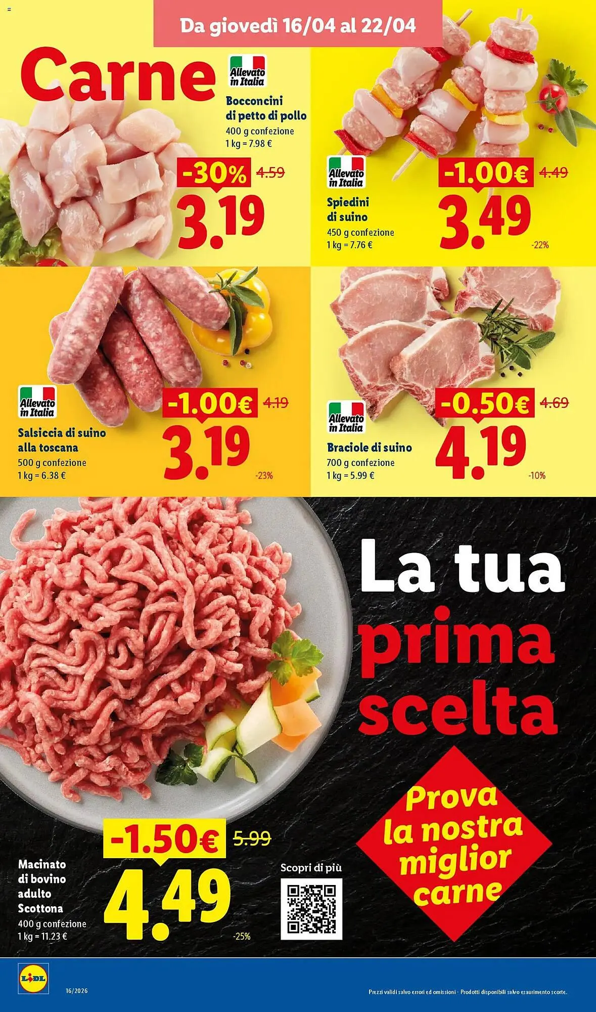 Volantino Lidl da 16 aprile a 22 aprile di 2026 - Pagina del volantino 6