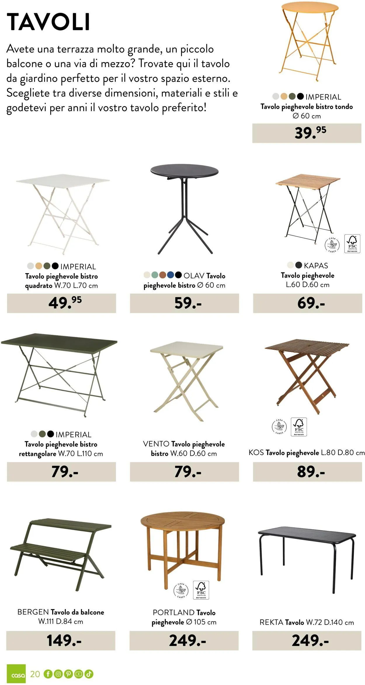 Casa Volantino attuale da 3 marzo a 17 marzo di 2025 - Pagina del volantino 20