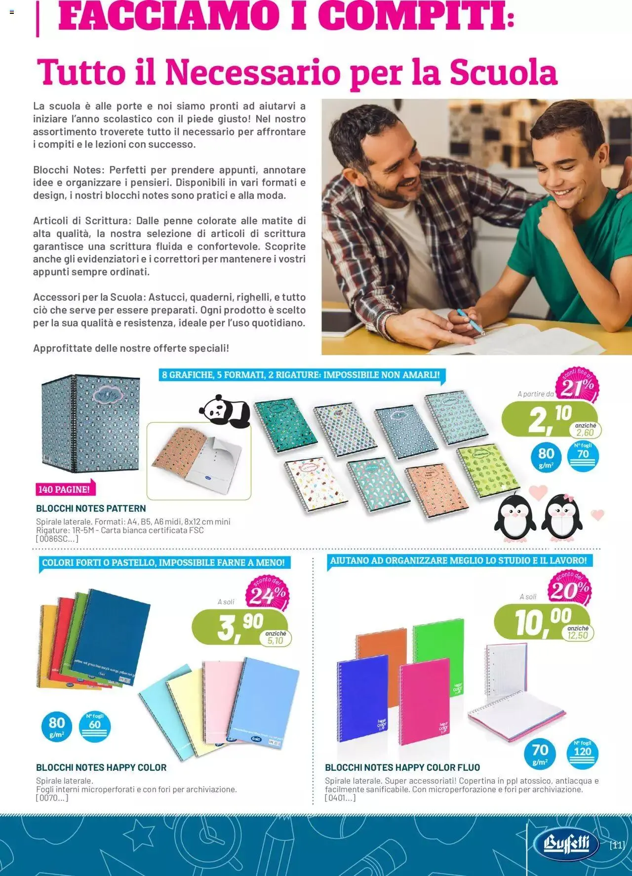 Volantino Buffetti da 1 luglio a 30 settembre di 2024 - Pagina del volantino 11