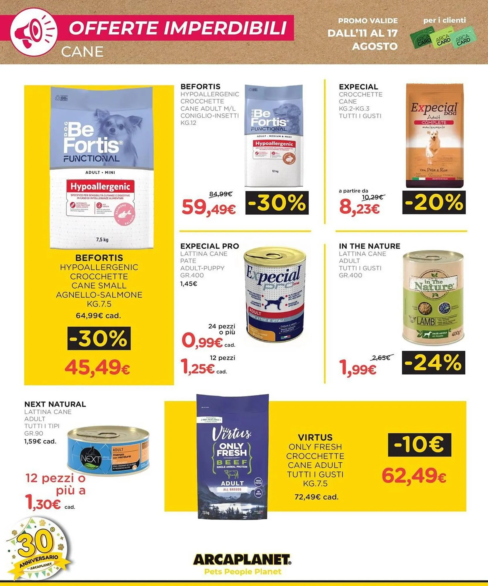 Volantino Arcaplanet da 11 agosto a 17 agosto di 2025 - Pagina del volantino 4