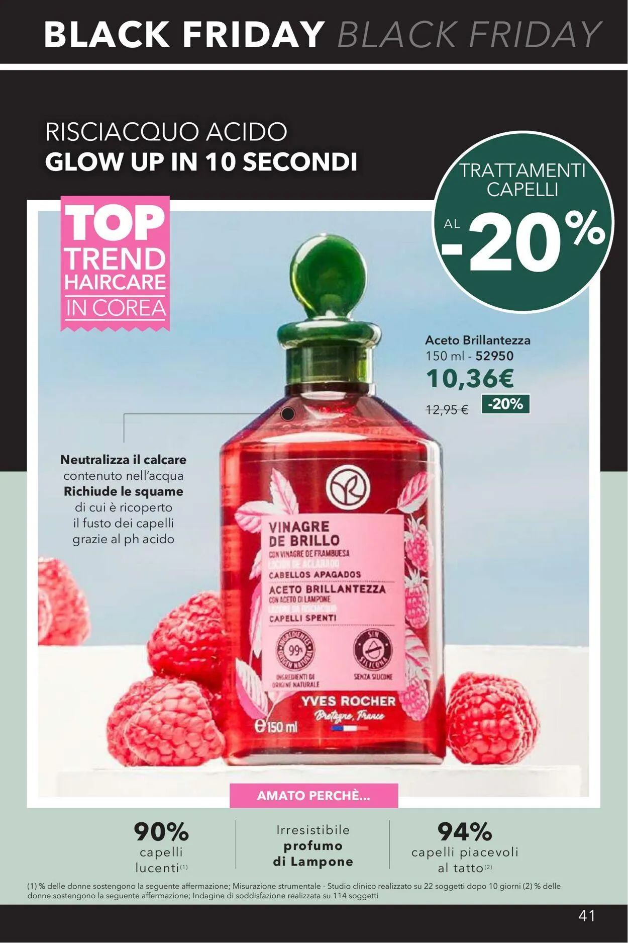 Yves Rocher Volantino attuale da 11 dicembre a 25 dicembre di 2025 - Pagina del volantino 41