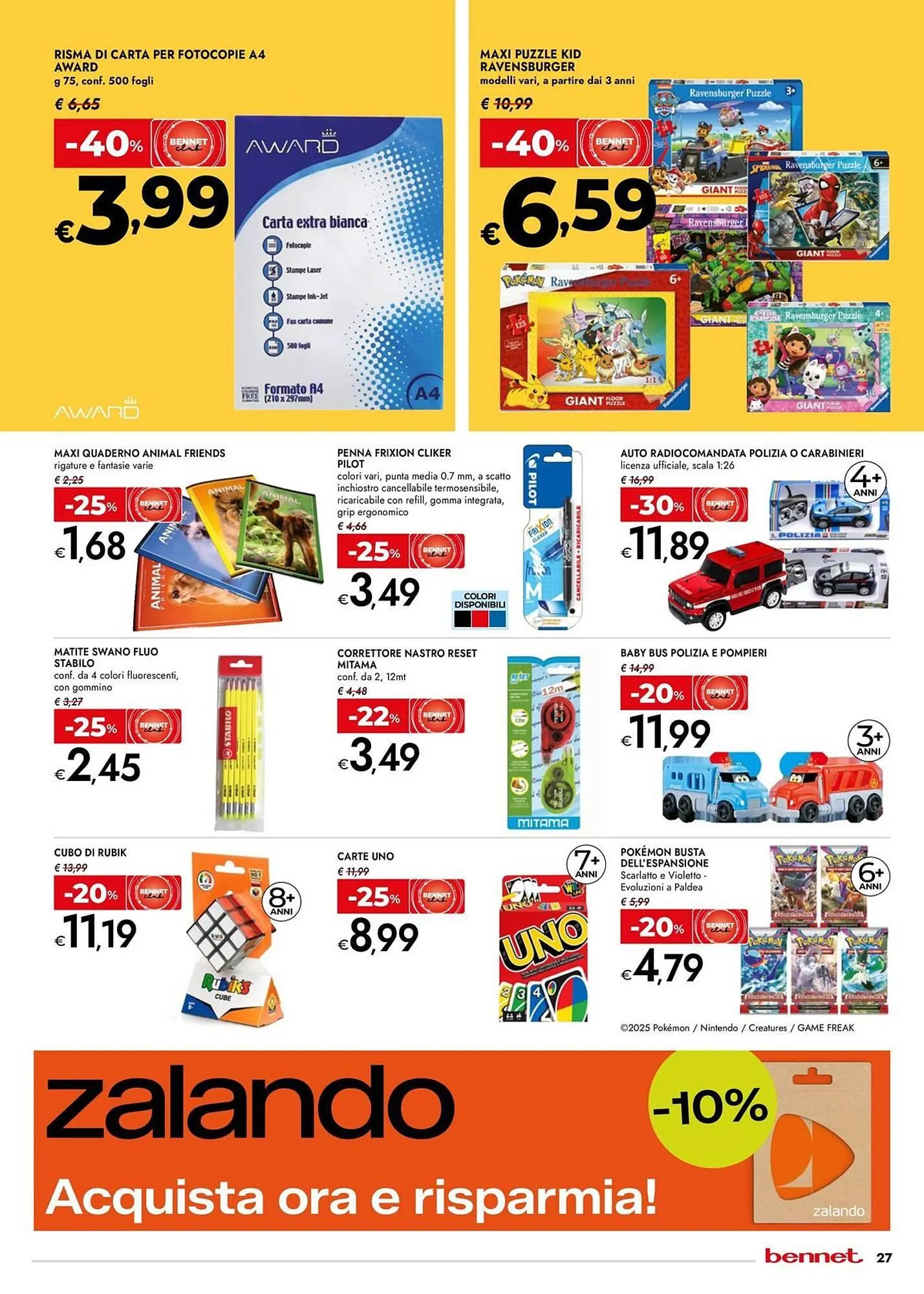 Volantino Bennet da 23 ottobre a 5 novembre di 2025 - Pagina del volantino 27