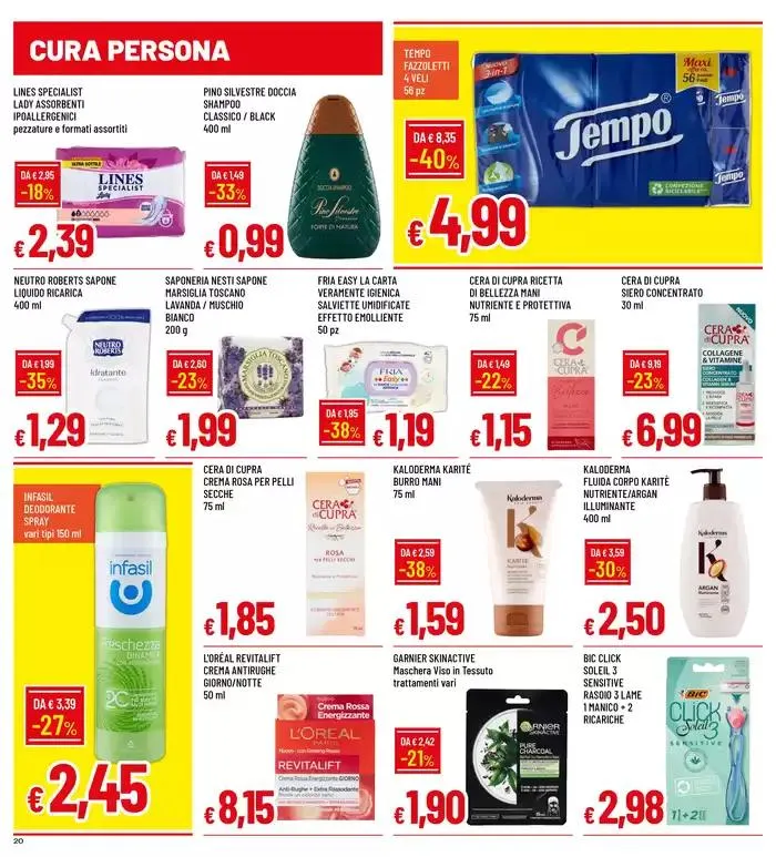 SOTTOCOSTO da 6 marzo a 15 marzo di 2025 - Pagina del volantino 20