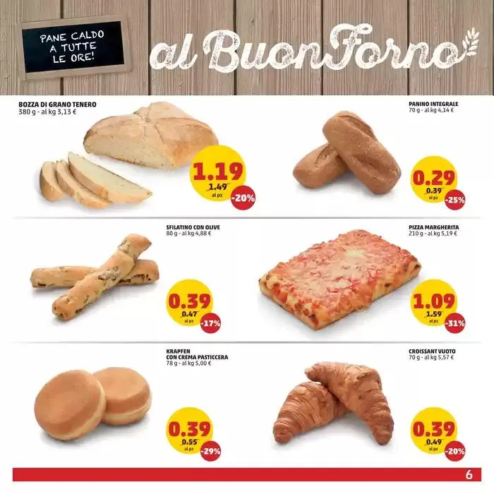 Nuovi reparti macelleria e gastronomia da 27 marzo a 6 aprile di 2025 - Pagina del volantino 6