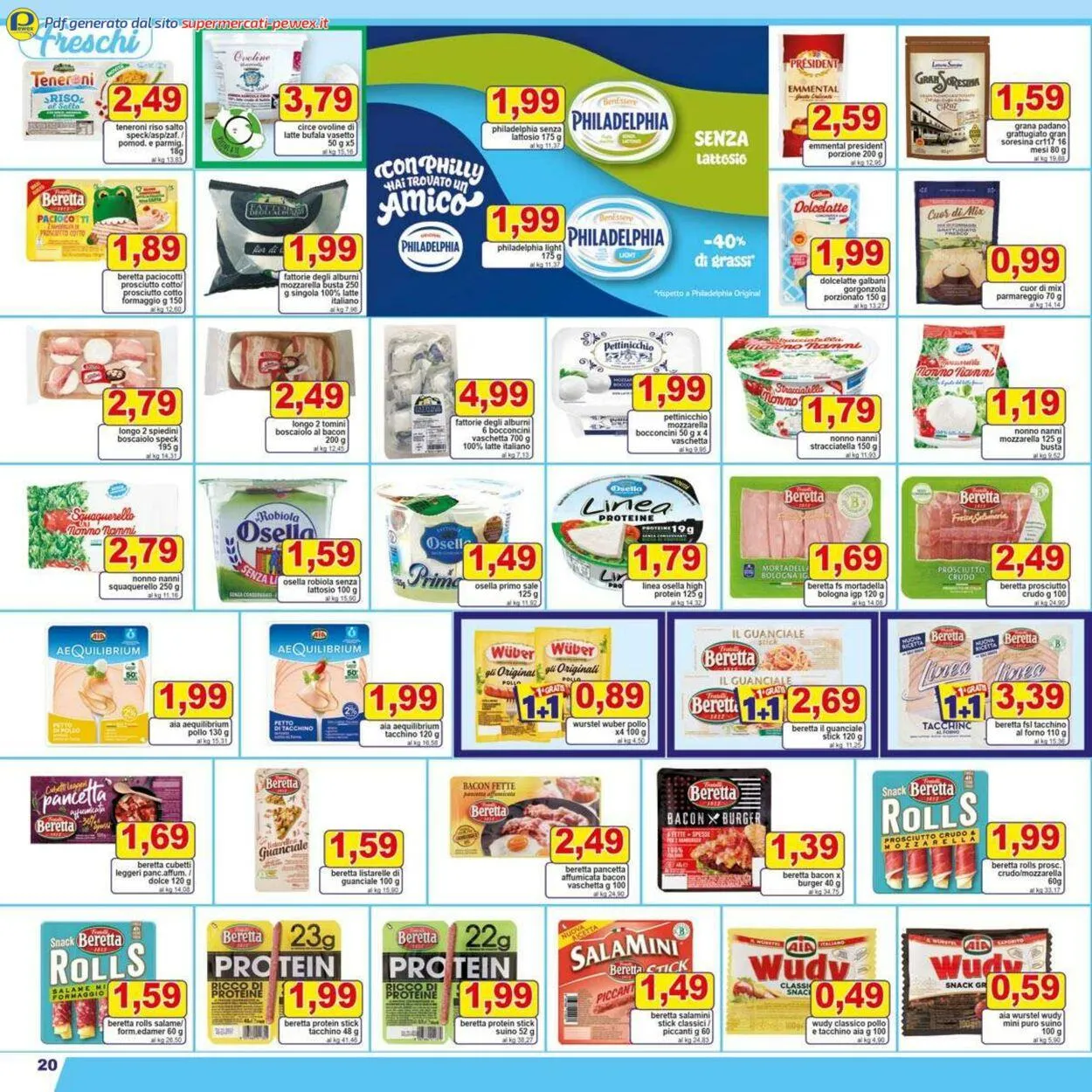 Pewex Volantino attuale da 27 maggio a 10 giugno di 2025 - Pagina del volantino 20