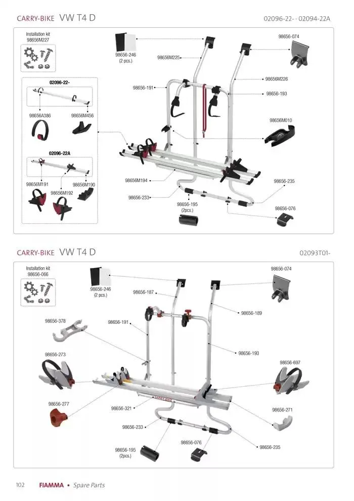 Spare parts catalogo 2025 da 14 gennaio a 31 dicembre di 2025 - Pagina del volantino 102