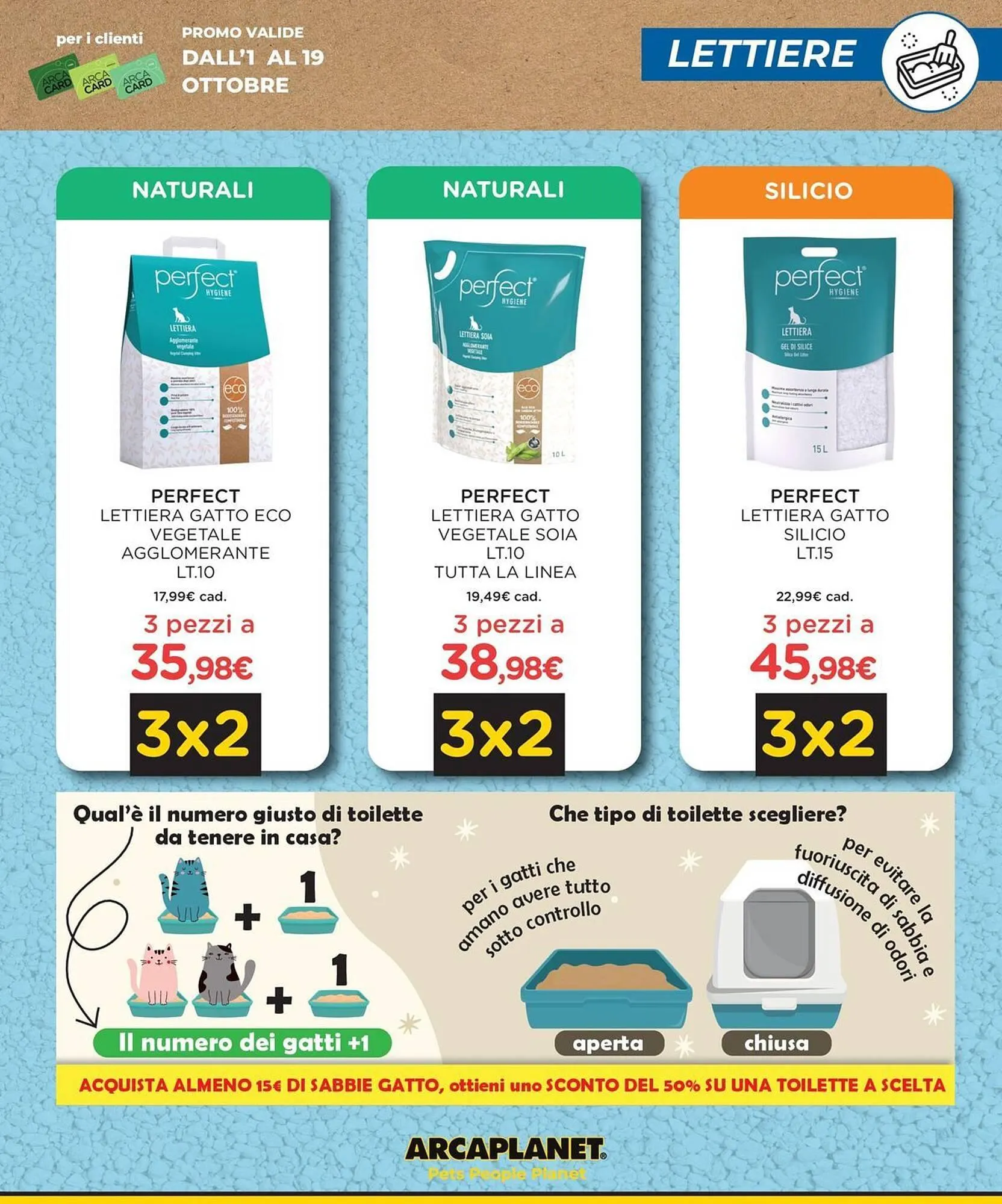Volantino Arcaplanet da 1 ottobre a 19 ottobre di 2025 - Pagina del volantino 21